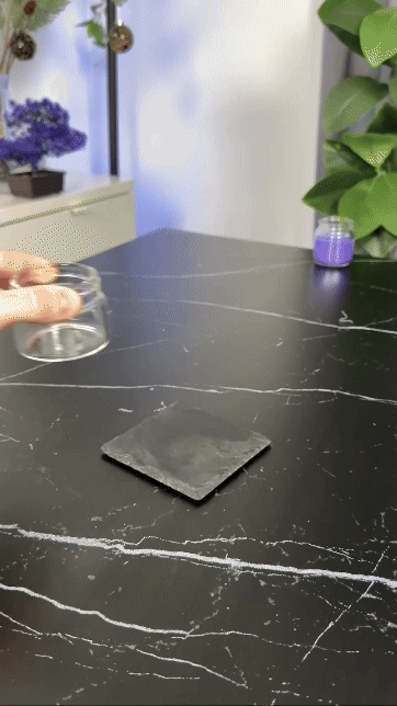 Glas-Teeflasche für unterwegs